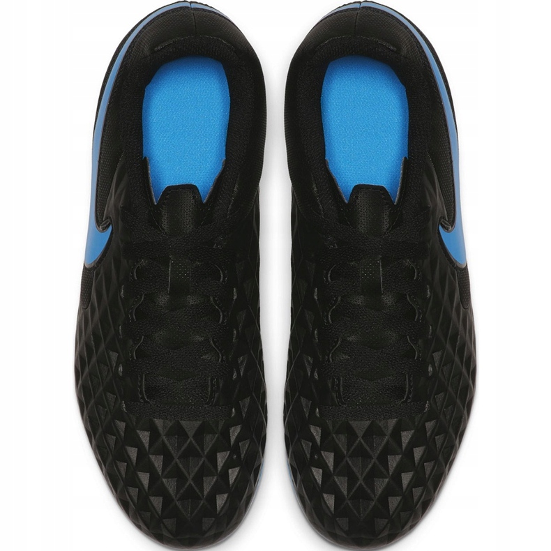 Zapatillas de fútbol Nike Tiempo Legend 8 Club FG / MG Junior AT5881004 negro negro 1