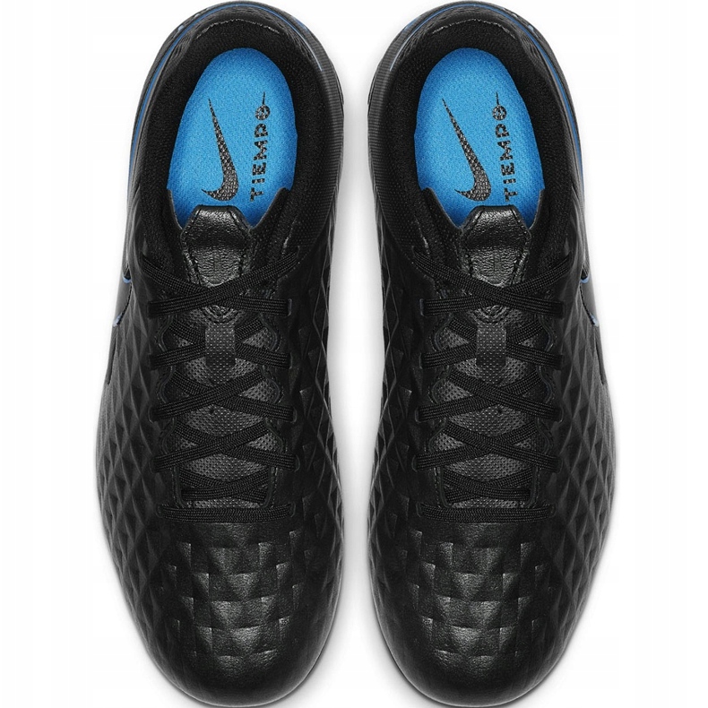 Zapatillas de fútbol Nike Tiempo Legend 8 Academy FG / MG Junior AT5732 004 negro negro 1