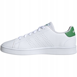Zapatillas adidas Advantage K blancas para niños EF0213 blanco 2