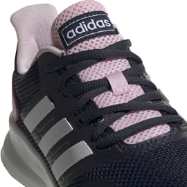 Zapatillas adidas Falcon mujer EF0152 negro rosado 4