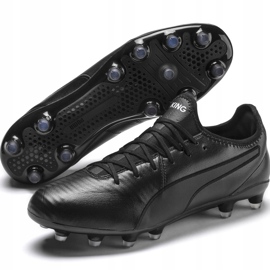 Botas de fútbol Puma King Pro Fg negras 105608 01 negro negro 3