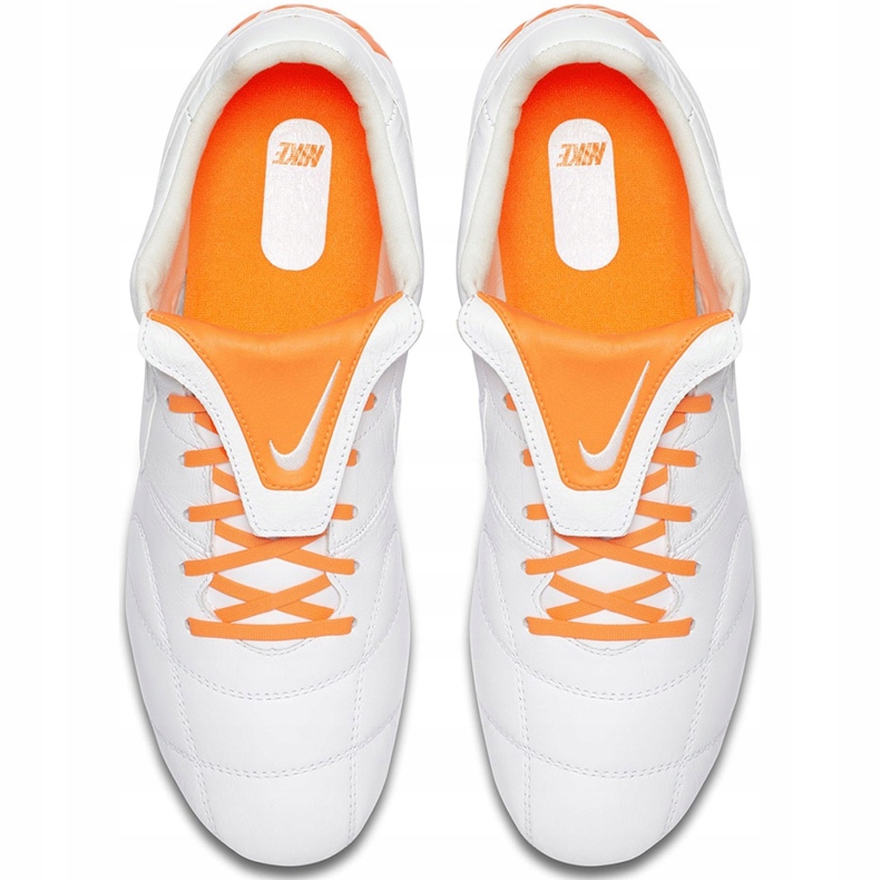 Zapatos de fútbol Nike The Premier Ii Fg 917803181 azul marino blanco 1