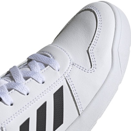 Zapatillas adidas Tensaur K para niños blancas y negras EF1085 blanco 4
