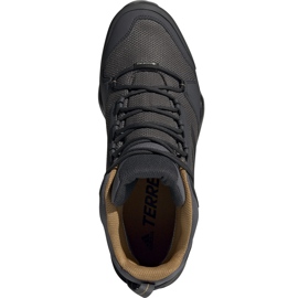 Zapatillas de hombre adidas Terrex AX3 Mid Gtx grises BC0468 negro 2