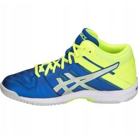 Zapatillas de voleibol Asics Gel Beyond 5 Mt azul-amarillo B600N 400 para hombre 2