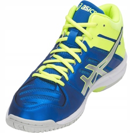 Zapatillas de voleibol Asics Gel Beyond 5 Mt azul-amarillo B600N 400 para hombre 4