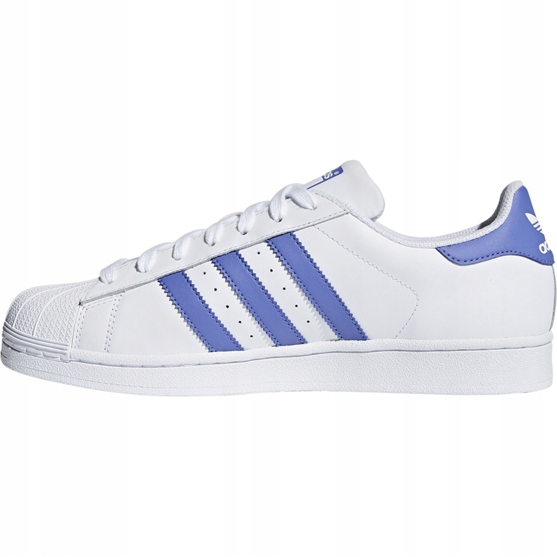 Blancas zapatillas de hombre adidas Superstar G27810 blanco 1