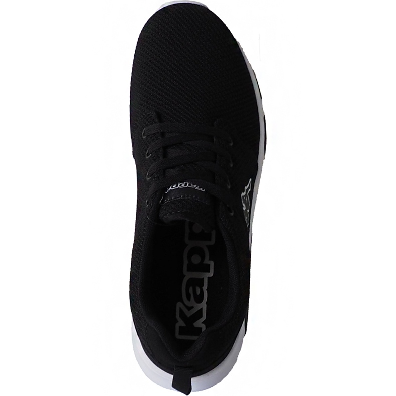 Zapatos de hombre Kappa Sash negro y blanco 242706 1110 1
