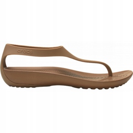 Sandalias de mujer Crocs Serena Flip W marrón 205468860 1