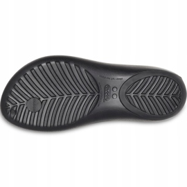 Sandalias de mujer Crocs Serena Flip W negro 205468060 5