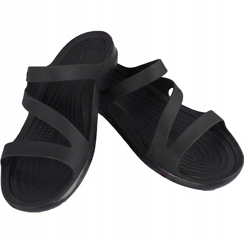 Pantuflas Crocs para mujer Swiftwater Sandal W negro 203998060 1