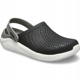 Sandalias Crocs Literide Clog Hombre Negras / Grises 204592 05M negro 3