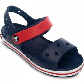Sandalias Crocs para niños Crocband Sandal Niños azul oscuro rojo 12856485 azul marino 3