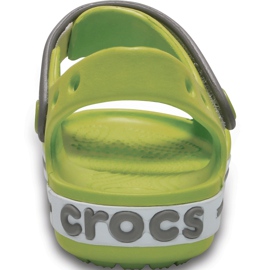 Sandalias Crocs para niños Crocband Sandal Niños, verde y gris 12856 3K9 4