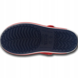 Sandalias Crocs para niños Crocband Sandal Niños azul oscuro rojo 12856485 azul marino 5
