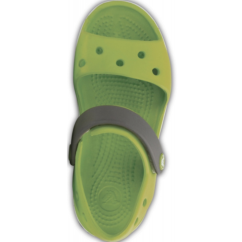 Sandalias Crocs para niños Crocband Sandal Niños, verde y gris 12856 3K9 1