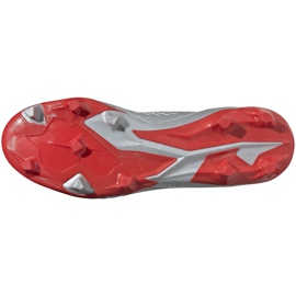 Botas de fútbol adidas Predator 19.3 Fg plateadas F35595 rojo plata 5