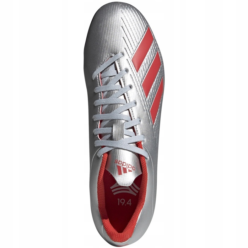 Botas de fútbol adidas X 19.4 Tf plateadas F35344 multicolor plata 1