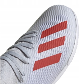 Botas de fútbol adidas X 19.3 In Jr.plata F35355 multicolor gris 4