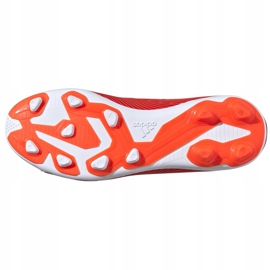 Adidas Nemeziz 19.4 FxG Jr rojo zapatos de fútbol F99948 6