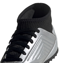 Botas de fútbol adidas Predator 19.3 Tf Jr plateadas G25802 multicolor plata 3