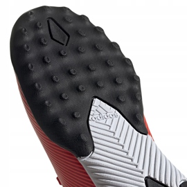 Adidas Nemeziz 19.3 Tf Jr rojo zapatos de fútbol F99941 5