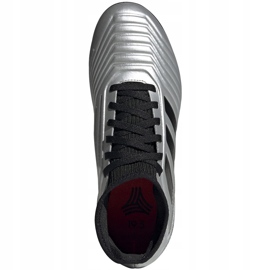 Botas de fútbol adidas Predator 19.3 Tf Jr plateadas G25802 multicolor plata 2