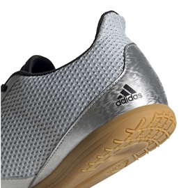 Botas de fútbol adidas Predator 19.4 In Sala silver F35630 multicolor gris 4