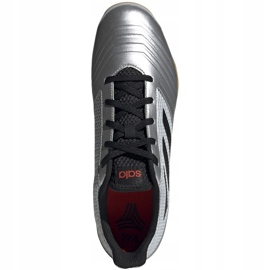 Botas de fútbol adidas Predator 19.4 In Sala silver F35630 multicolor gris 2
