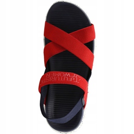 Sandalias de mujer 4F rojo H4L19 SAD002 62S 1