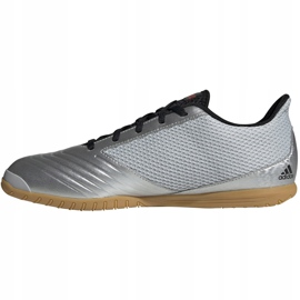 Botas de fútbol adidas Predator 19.4 In Sala silver F35630 multicolor gris 1