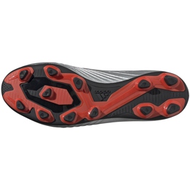 Botas de fútbol adidas Predator 19.4 FxG plateadas F35597 plata 6
