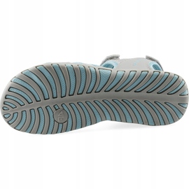 Sandalias niña 4F multicolor J4L19 JSAD206 90S azul gris 2