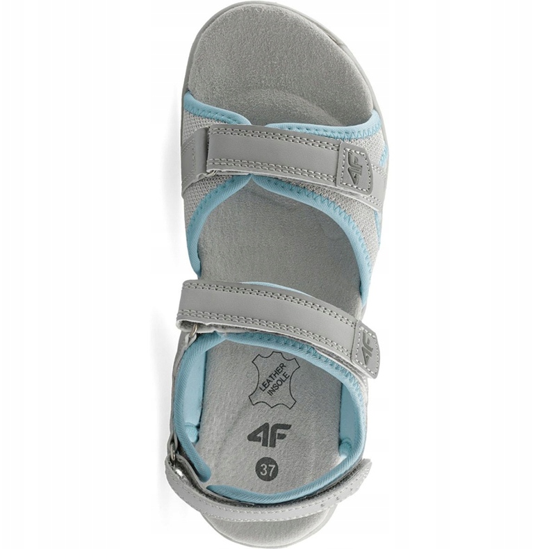 Sandalias niña 4F multicolor J4L19 JSAD206 90S azul gris 1