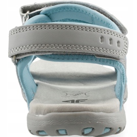 Sandalias niña 4F multicolor J4L19 JSAD206 90S azul gris 3