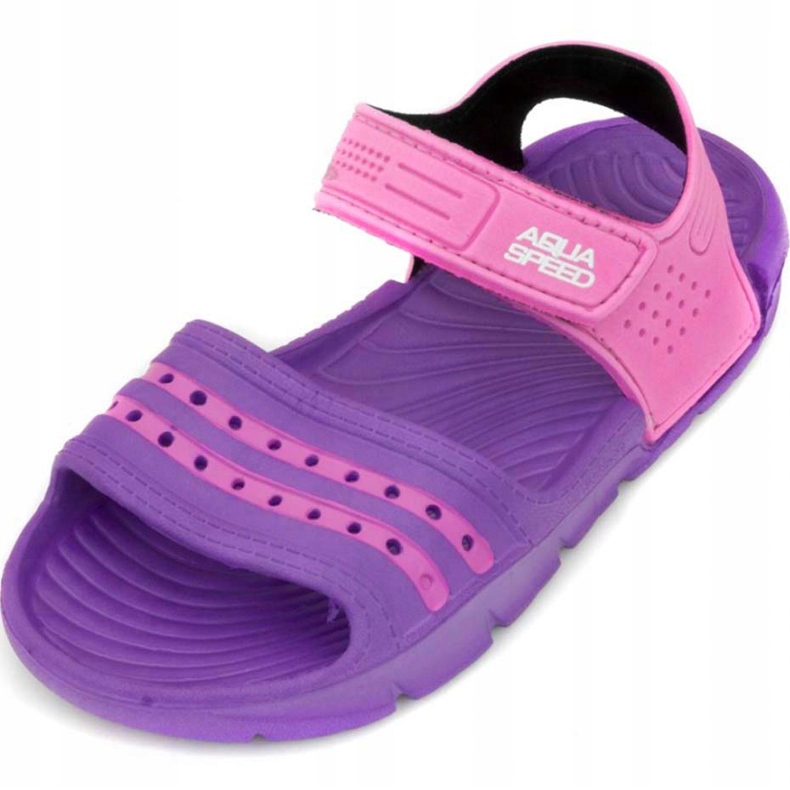 Zapatillas de piscina para niños Aqua-Speed ​​Noli violeta rosa col.93 rosado 2