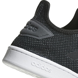Zapatillas hombre adidas Court Adapt gris-negras F36418 negro 4