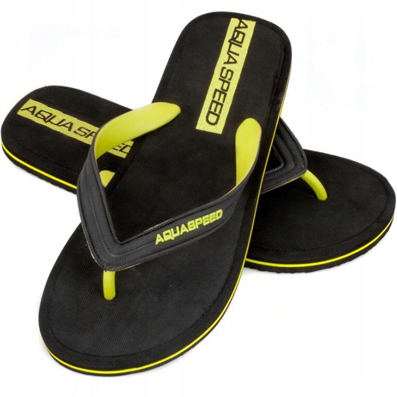 Zapatillas de piscina para hombre Aqua-Speed ​​Faro col.38 negro 1