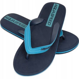 Zapatillas de piscina para hombre Aqua-Speed ​​Faro col.10 azul 1