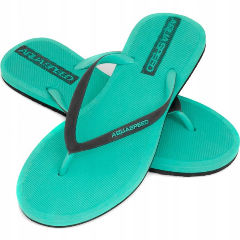 Chanclas de piscina para mujer Aqua-Speed ​​Genoa col.01 azul 1