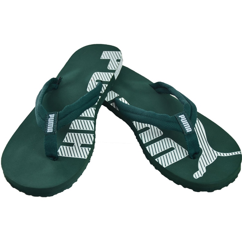Pantuflas de hombre Puma Epic Flip V2 360248 27 verde 1