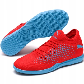 Zapatillas de fútbol Puma Future 19.4 It rojo-azul 105549 01 multicolor 3