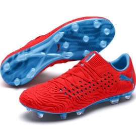 Botas de fútbol Puma Future 19.1 Netfit Low Fg Ag 105534 01 rojo rojo 3