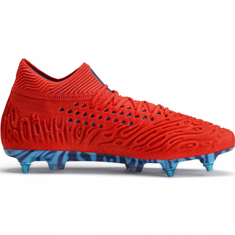 Botas de fútbol Puma Future 19.1 Netfit Mx Sg 105530 01 rojo 1