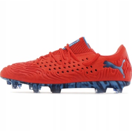 Botas de fútbol Puma Future 19.1 Netfit Low Fg Ag 105534 01 rojo rojo 2
