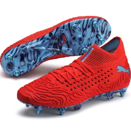 Botas de fútbol Puma Future 19.1 Netfit Mx Sg 105530 01 rojo 3