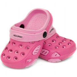 Chanclas de piscina para niños aqua-speed Lido col 03 rosa 1