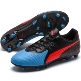 Botas de fútbol Puma One 19.4 Fg Ag 105492 01 negro negro 4