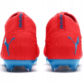 Botas de fútbol Puma Future 19.3 Netfit Fg Ag rojo-azul 105539 01 3