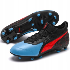 Botas de fútbol Puma One 19.3 Fg Ag negro-azul 105486 01 4